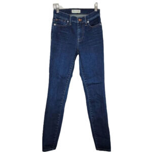 MADEWELL  High-Rise Skinny Jeans in Danny Wash